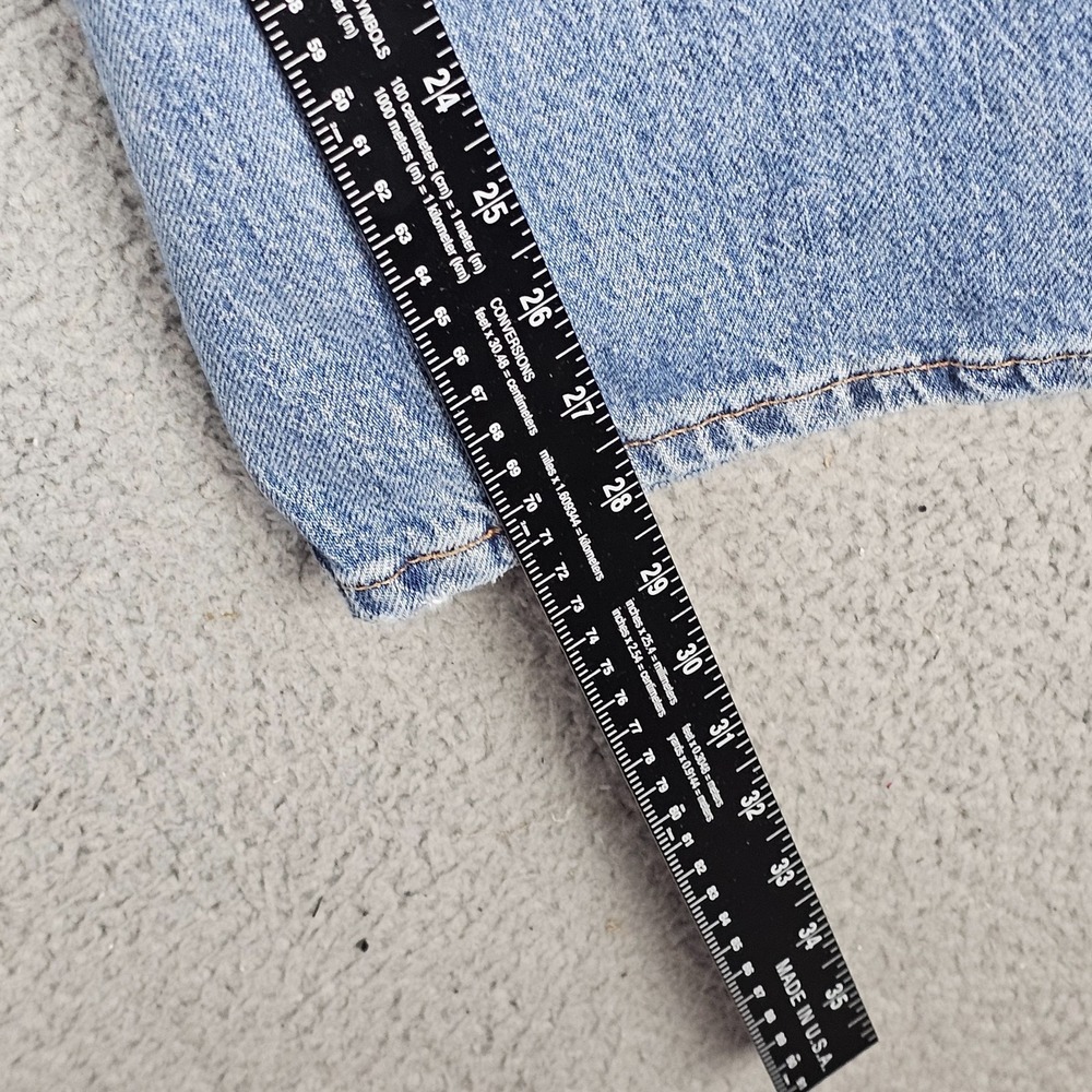 Agolde Harper Jeans Womens 23 Denim Americana Streetwear Straight Leg A9153-1554 - Picture 5 of 9